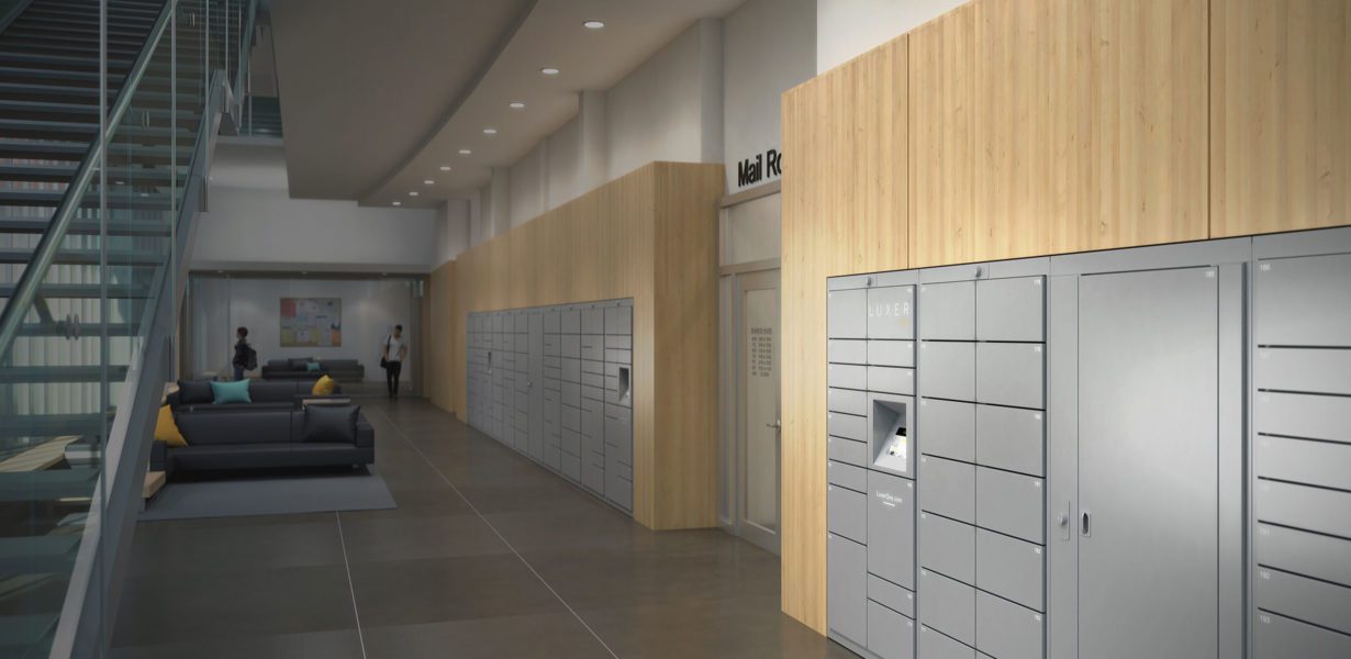 Luxer One Parcel Lockers for Universities