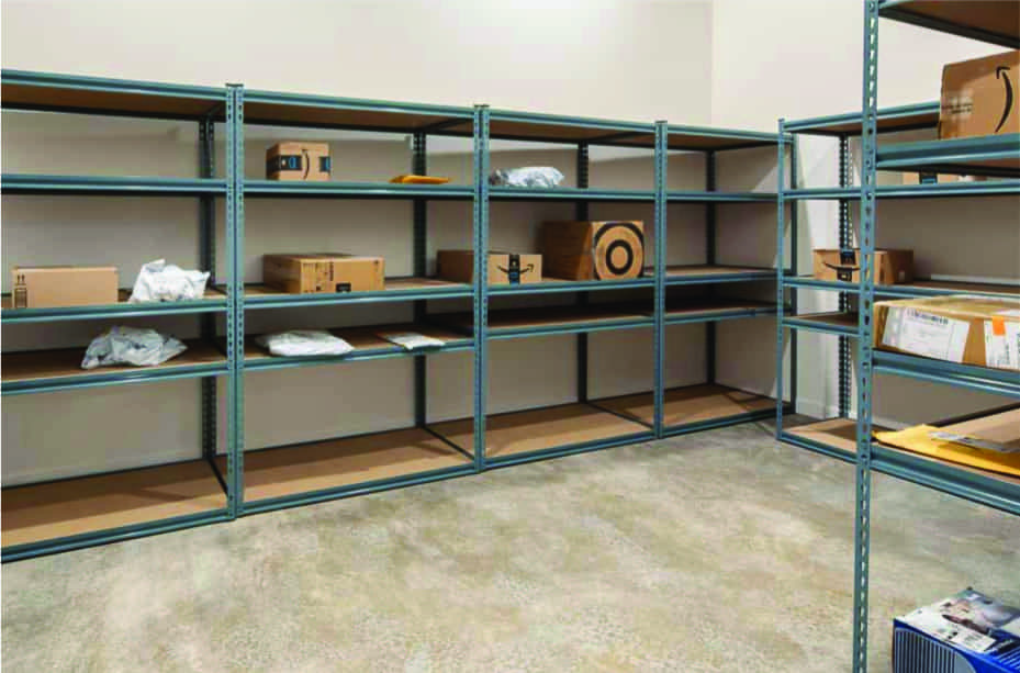 Shelving for Apartment Complexes