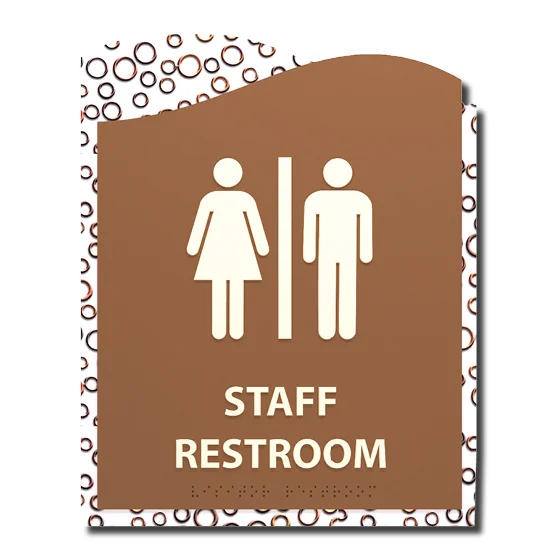 Building Restroom Signs