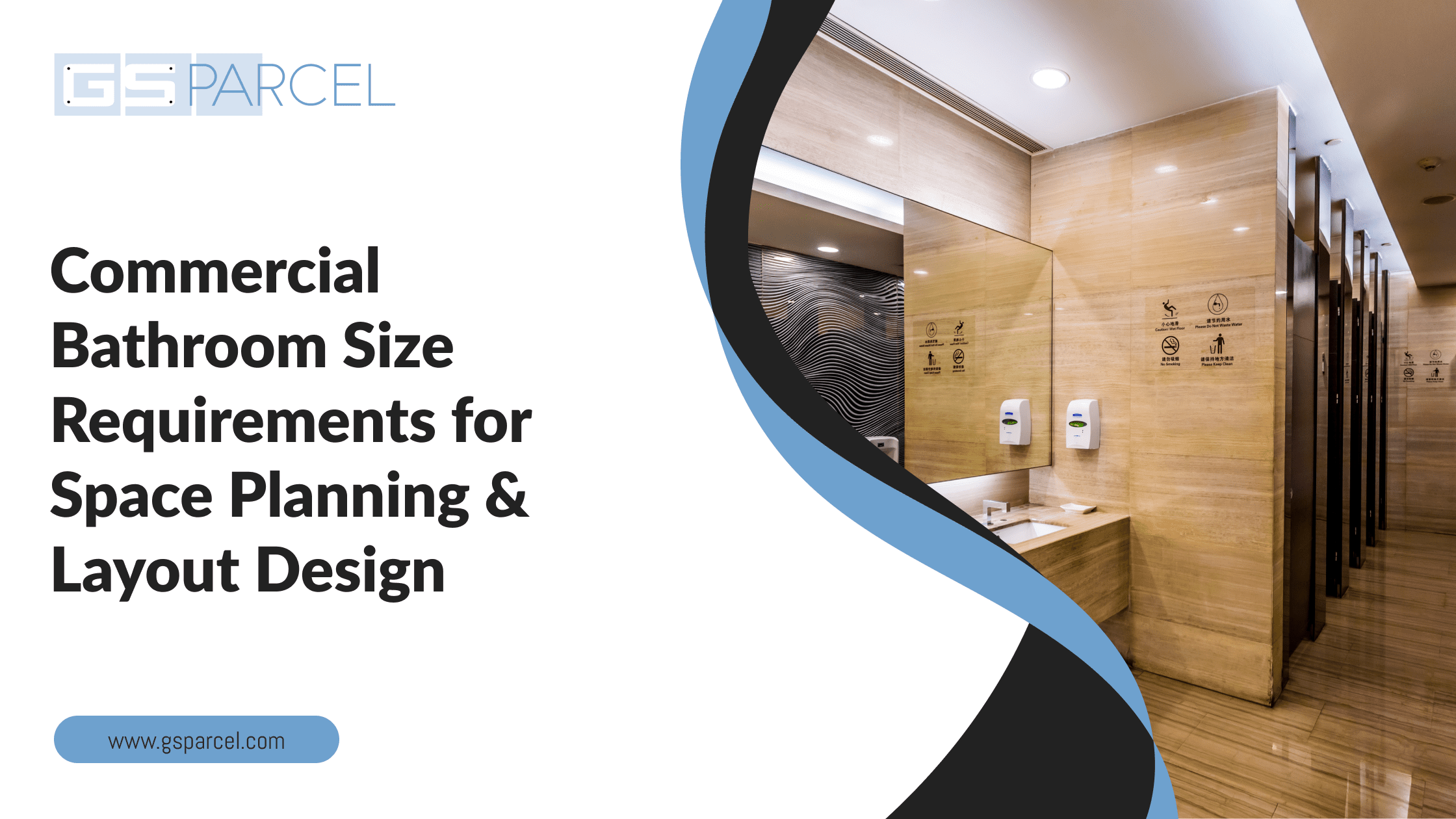 Commercial Bathroom Size Requirements for Space Planning & Layout Design